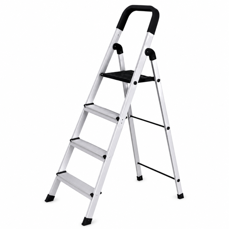 Aluminium Steps Iron Slide Ladder